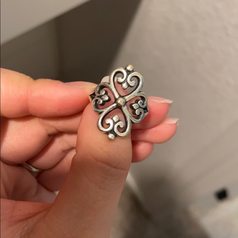James avery ring Adorned hearts